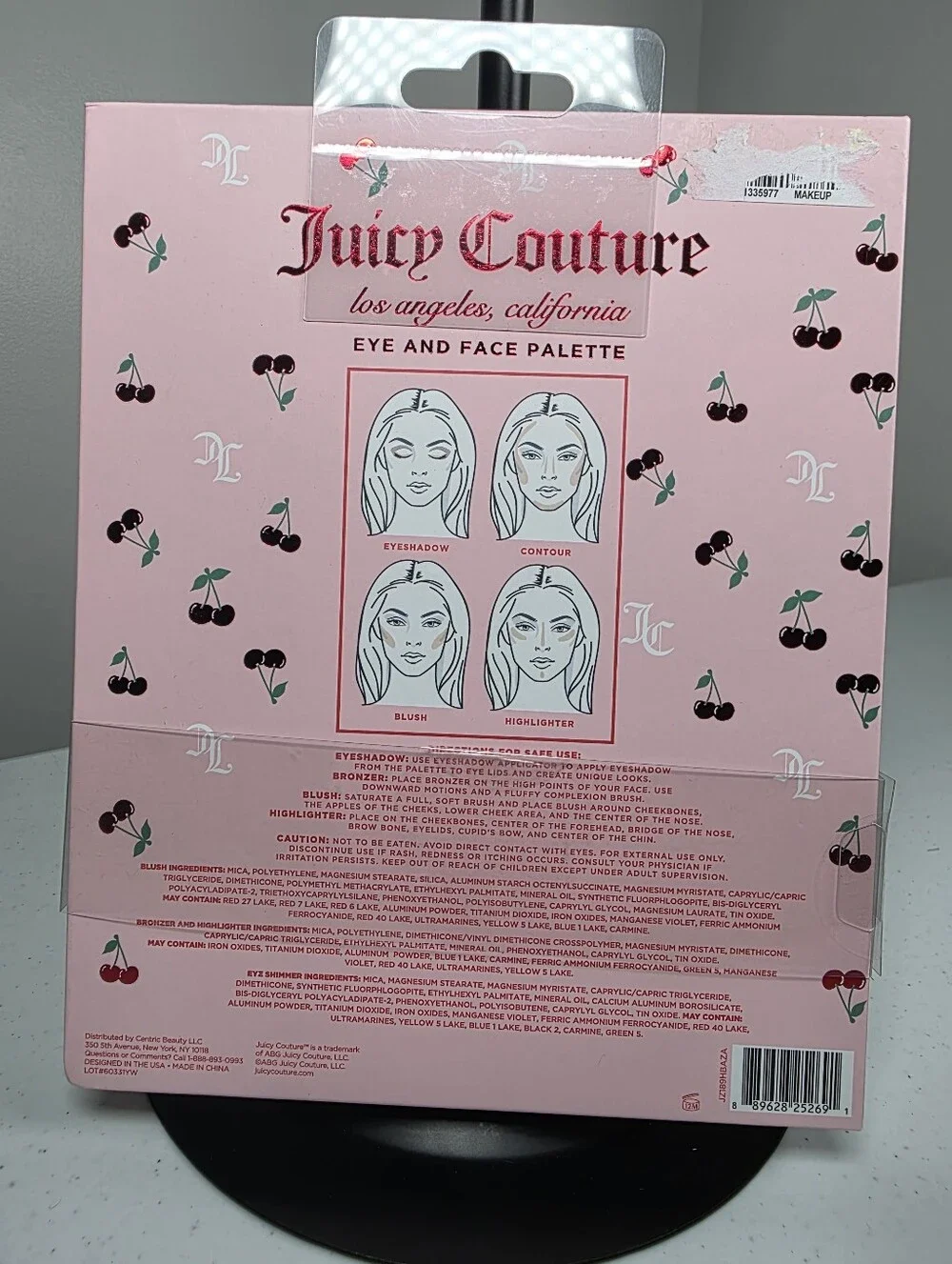 Juicy Couture Pink Eye & Face Palette - Cherry Blossom Shades